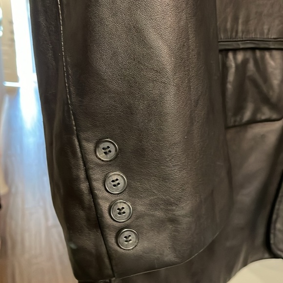 Couture by J. Park Lamb Leather Black Men’s Jacket. Excellent condition XL - Picture 6 of 16